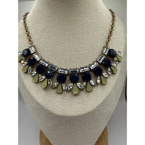 J.Crew Women's Necklace Black and Green